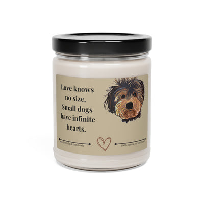 Love Knows No Size Dog-Lover Candle