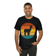 Retro Sunset Goose Silhouette T-Shirt