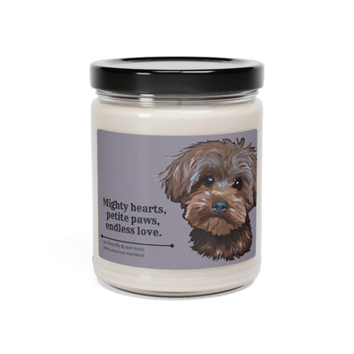 Mighty Hearts Little Dog-Lover Candle