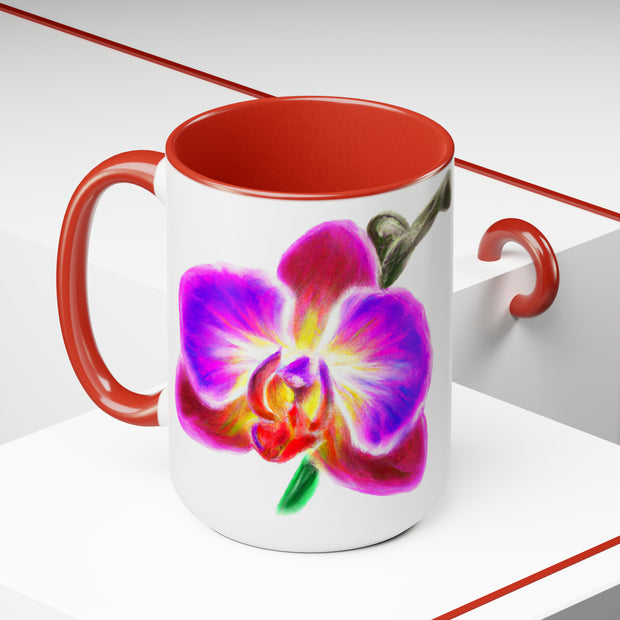Orchid Coffee Mug